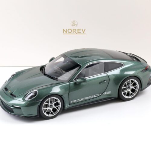 1:18 Norev Porsche 911 992 S/T Coupe 2023 Andre Lotterer Malachite green metallic