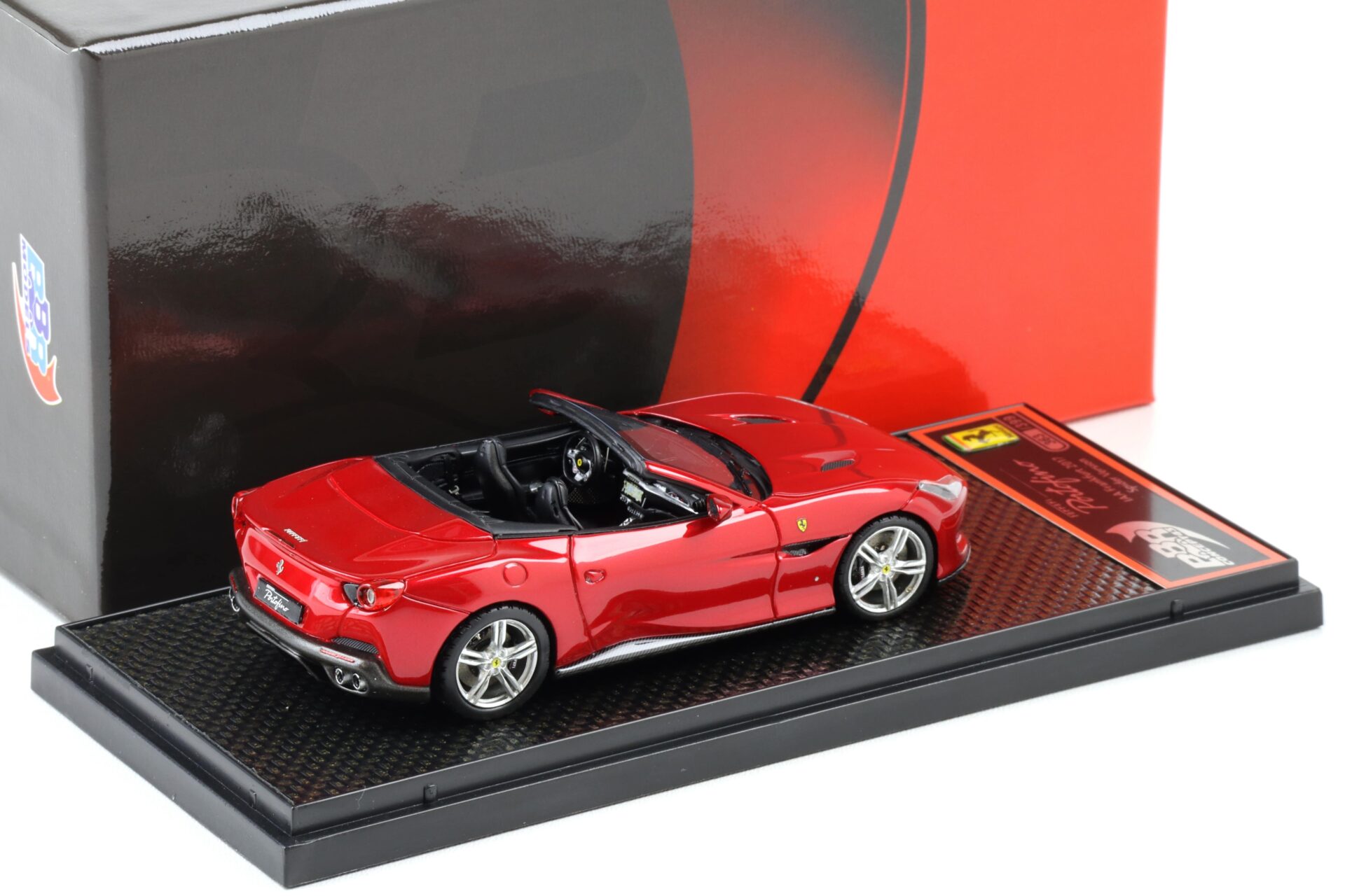 1:43 BBR Ferrari Portofino Spider 2017 IAA 2017 Rosso Portofino - Limited 399 pcs.