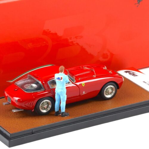 1:43 BBR Ferrari 340 MM S/N 0320 24h Le Mans 1953 Farina/ Hawthorn red with figure