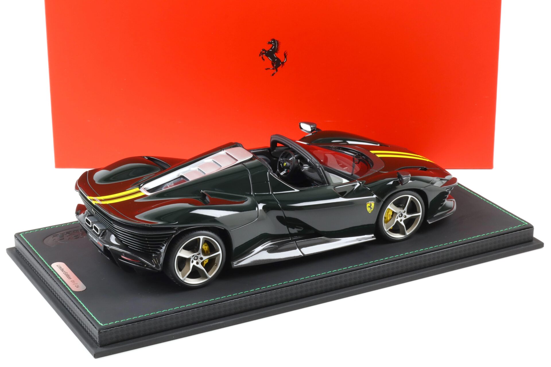 1:18 BBR Ferrari Daytona SP3 Verde British dark green - Limited 24 pcs.