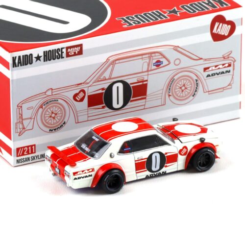 1:64 TSM Mini GT Kaido House Nissan Skyline 2000 GT-R KPGC10 Kaido Works V2
