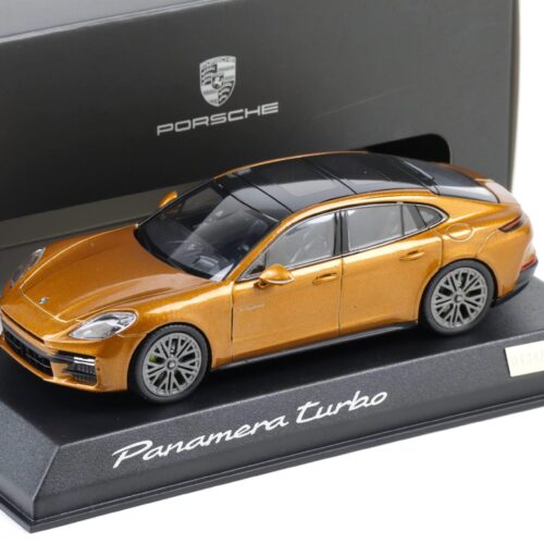 1:43 Norev Porsche Panamera Turbo E-Hybrid (G3) madeira gold WAP DEALER