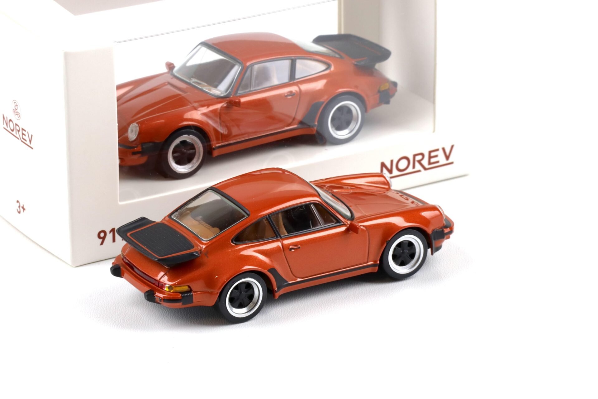 1:43 Norev Jet Car Porsche 911 Turbo Coupe 1978 copper metallic