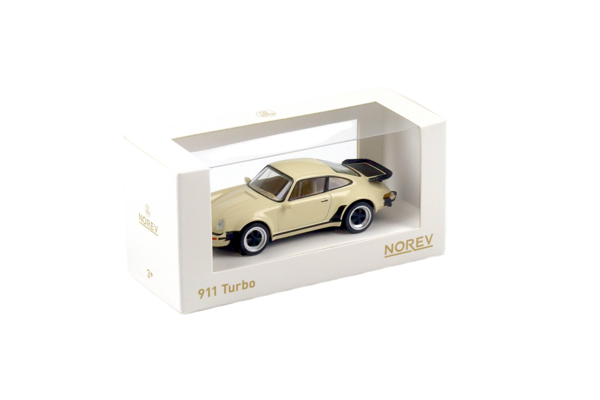 1:43 Norev Jet Car Porsche 911 Turbo Coupe 1978 beige