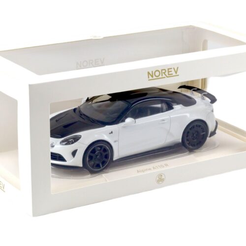 1:18 Norev Alpine A110 R 2024 pearl white/ Carbon