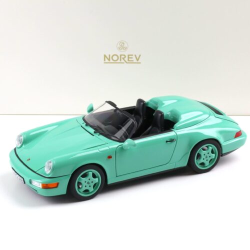 1:18 Norev Porsche 911 964 Speedster 1993 mint green - Limited 200 pcs.