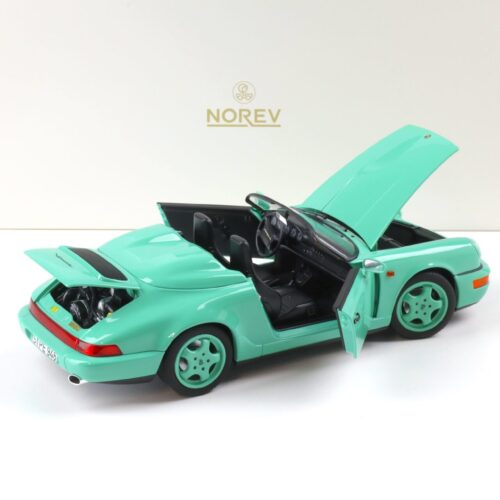 1:18 Norev Porsche 911 964 Speedster 1993 mint green - Limited 200 pcs.
