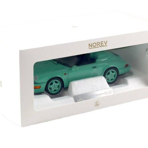 1:18 Norev Porsche 911 964 Speedster 1993 mint green - Limited 200 pcs.