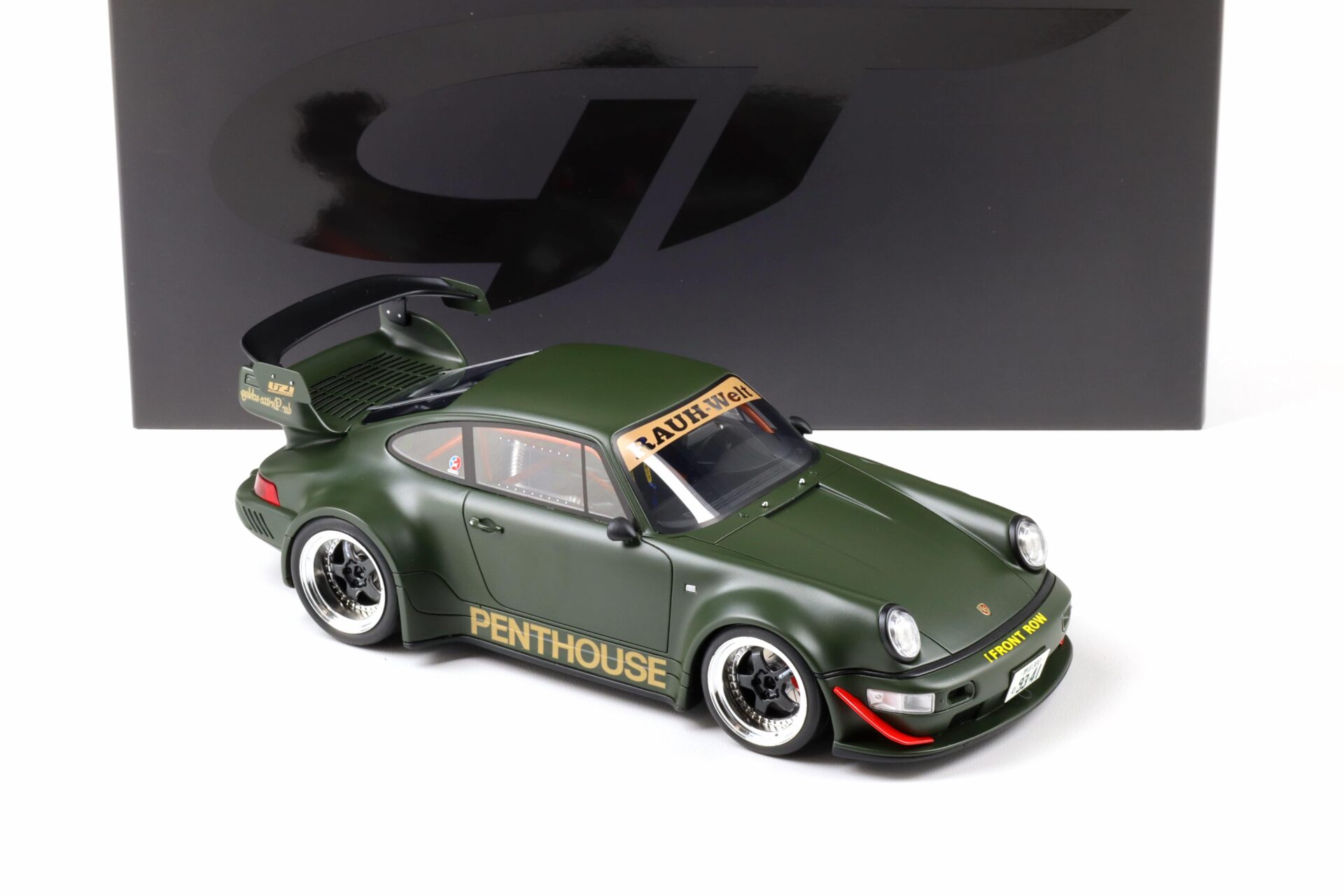 1:18 GT Spirit GT559 Porsche 911 (964) RWB Rauh-Welt Penthouse 2025 khaki green