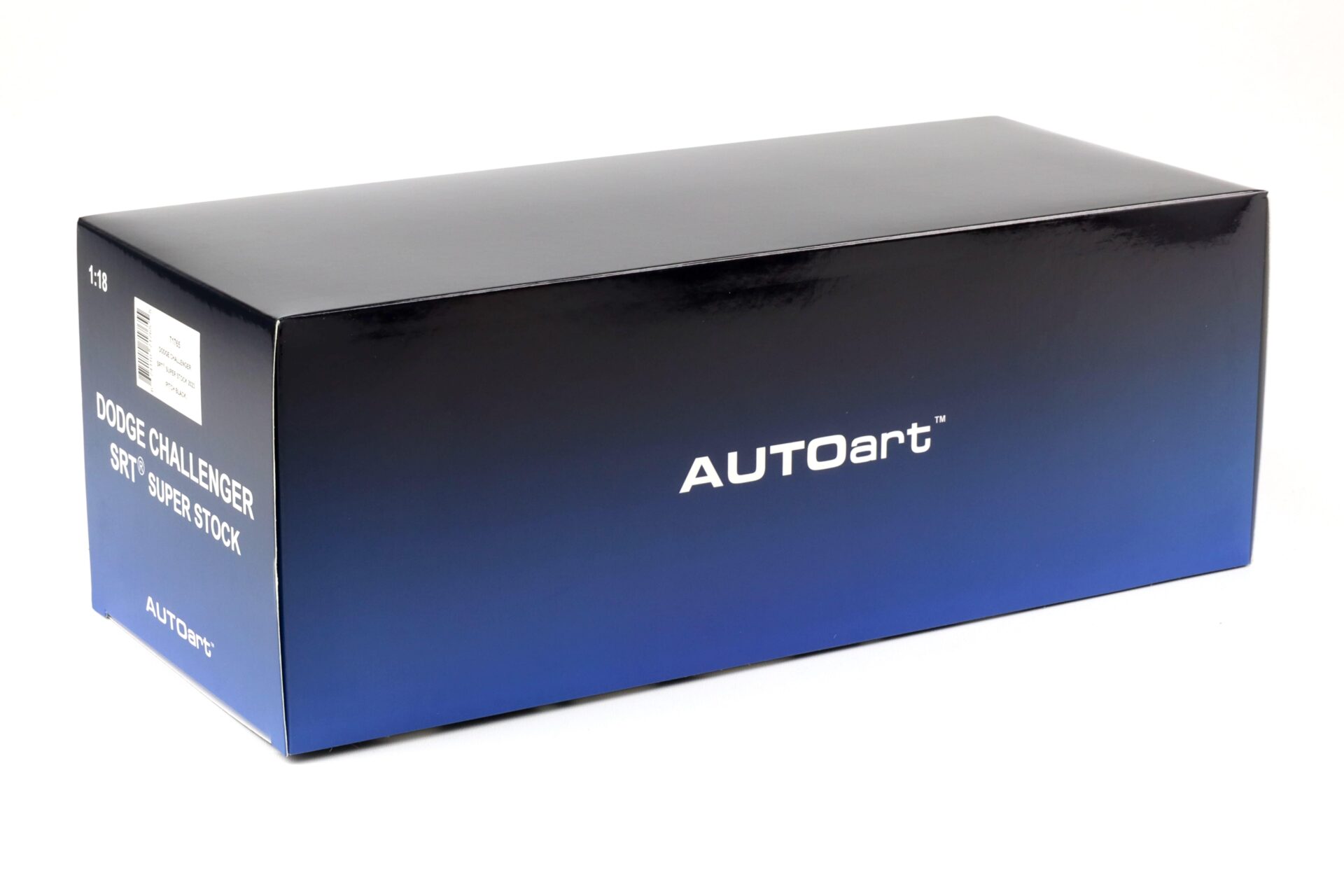 1:18 AUTOart Dodge Challenger SRT Super Stock 2023 Pitch black 71765