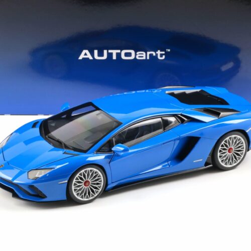 1:18 AUTOart Lamborghini Aventador S Coupe 2017 Blu Nila/ pearl blue 79134