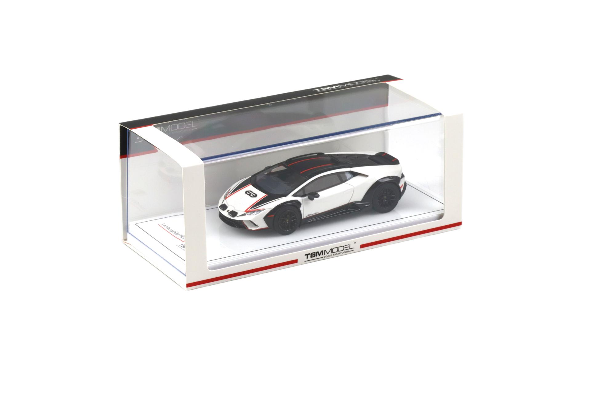 1:43 TSM Model Lamborghini Huracan Sterrato Bianco Asopo 2023