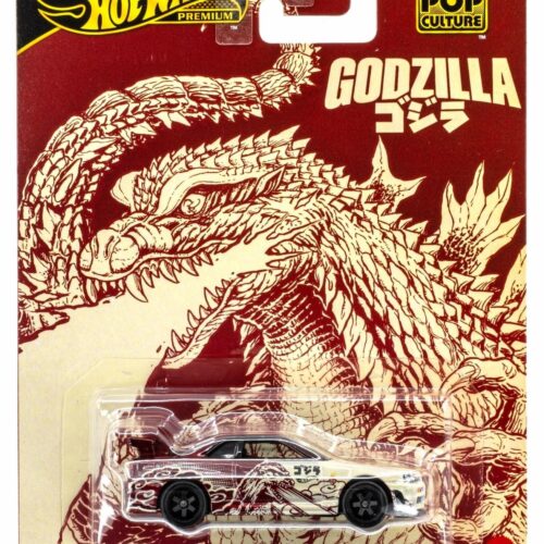 1:64 Hot Wheels Premium 2025 Pop Culture JHW90 Godzilla Nissan Skyline GT-R R34