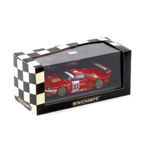 1:43 Minichamps Porsche 911 993 GT1 Le Mans 1997 BMS Scuderia Italia #27 Martini/ Hermans