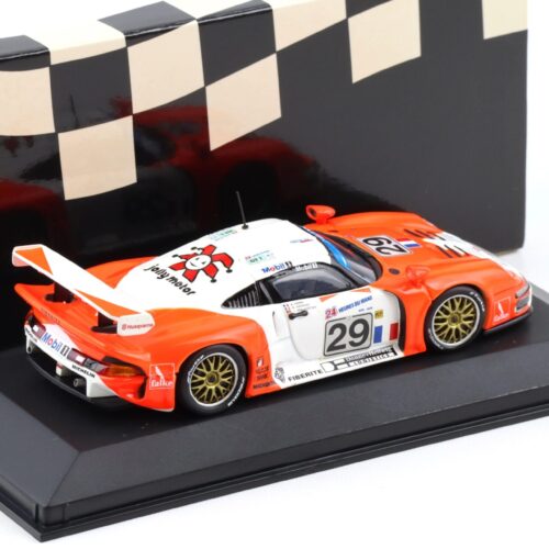 1:43 Minichamps Porsche 911 993 GT1 Le Mans 1997 J-B Racing #29 Ferte/ Gartzen