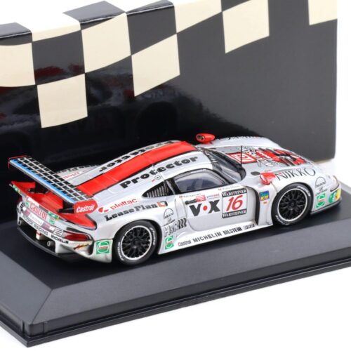 1:43 Minichamps Porsche 911 993 GT1 Le Mans 1997 Rook Racing #16 Ortelli/ McNish
