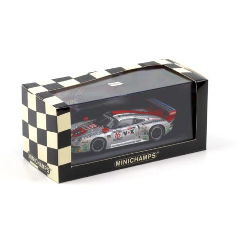 1:43 Minichamps Porsche 911 993 GT1 Le Mans 1997 Rook Racing #16 Ortelli/ McNish