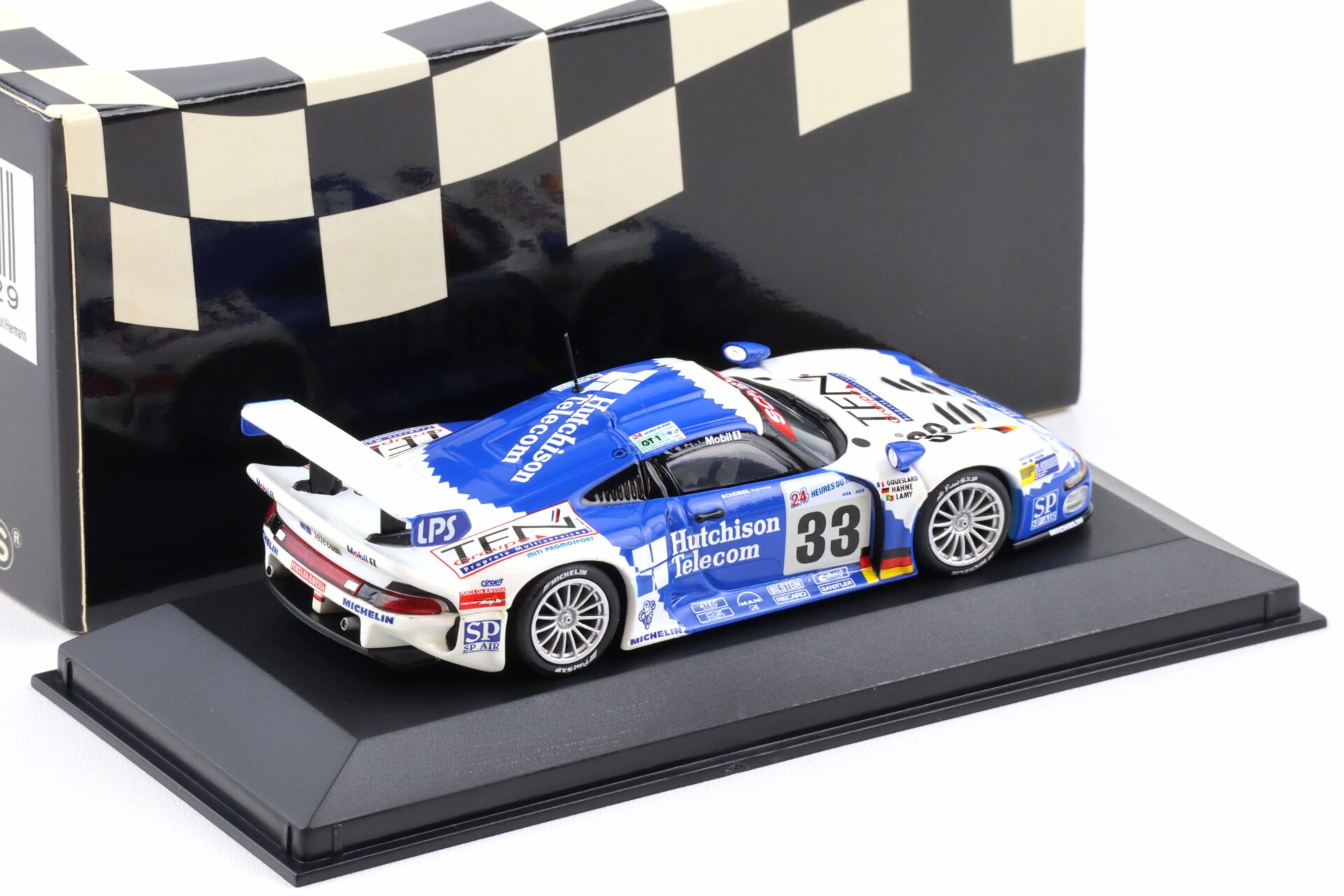 1:43 Minichamps Porsche 911 993 GT1 Le Mans 1997 Team Schübel #33 Lamy/ Hahne