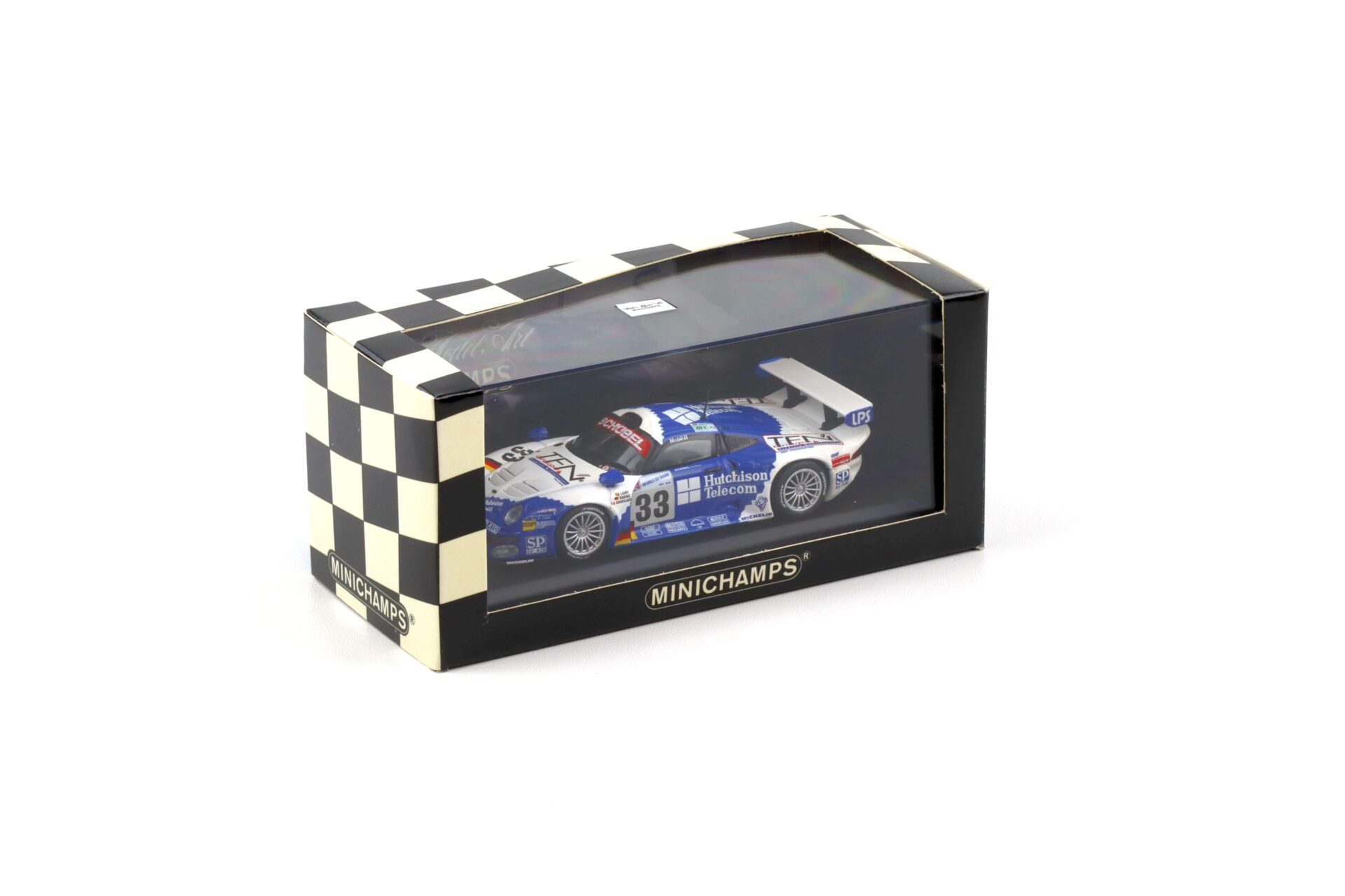 1:43 Minichamps Porsche 911 993 GT1 Le Mans 1997 Team Schübel #33 Lamy/ Hahne