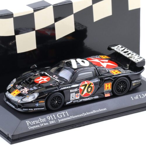 1:43 Minichamps Porsche 911 996 GT1 Daytona 24h 2001 #76 Jeanette/ Newman
