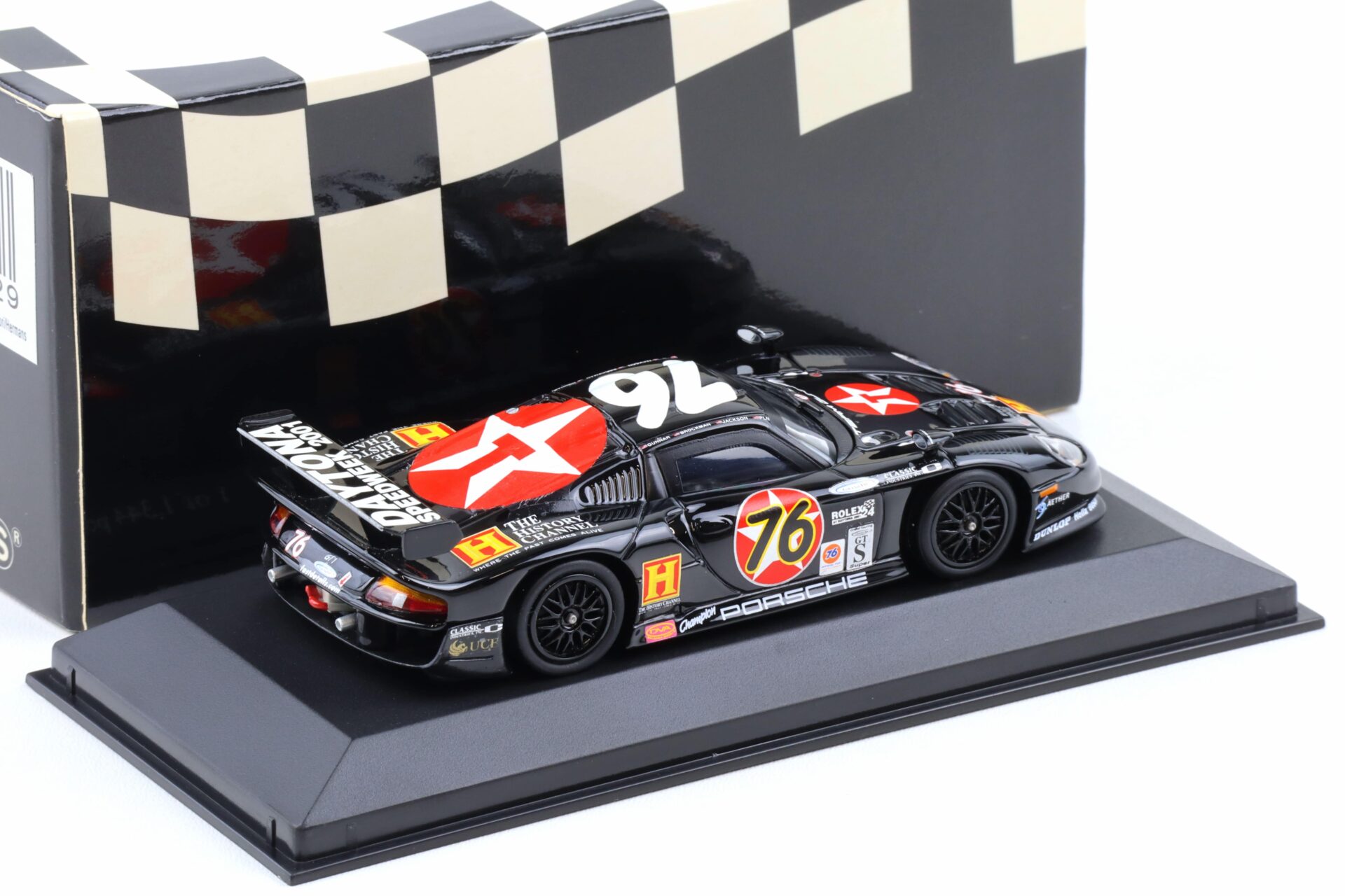 1:43 Minichamps Porsche 911 996 GT1 Daytona 24h 2001 #76 Jeanette/ Newman