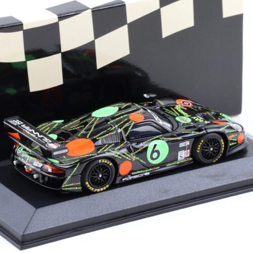 1:43 Minichamps Gunnar Porsche 911 996 GT1 G99 Barber Park 250 Gunnar Jeanette #6