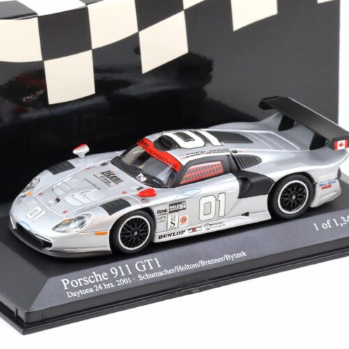 1:43 Minichamps Porsche 911 996 GT1 Daytona 24h 2001 #01 Schumacher/ Holtom