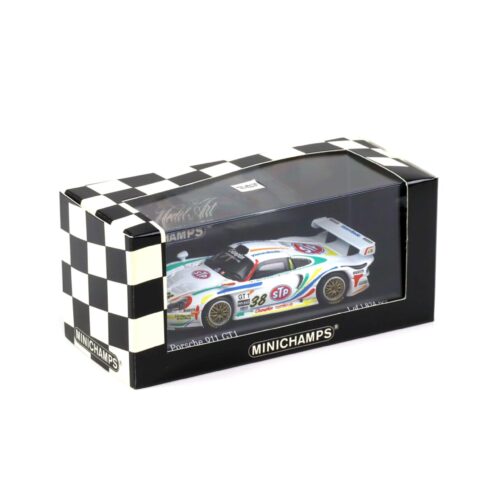 1:43 Minichamps Porsche 911 996 GT1 Daytona 24h 1998 STP #38 Boutsen/Kelleners