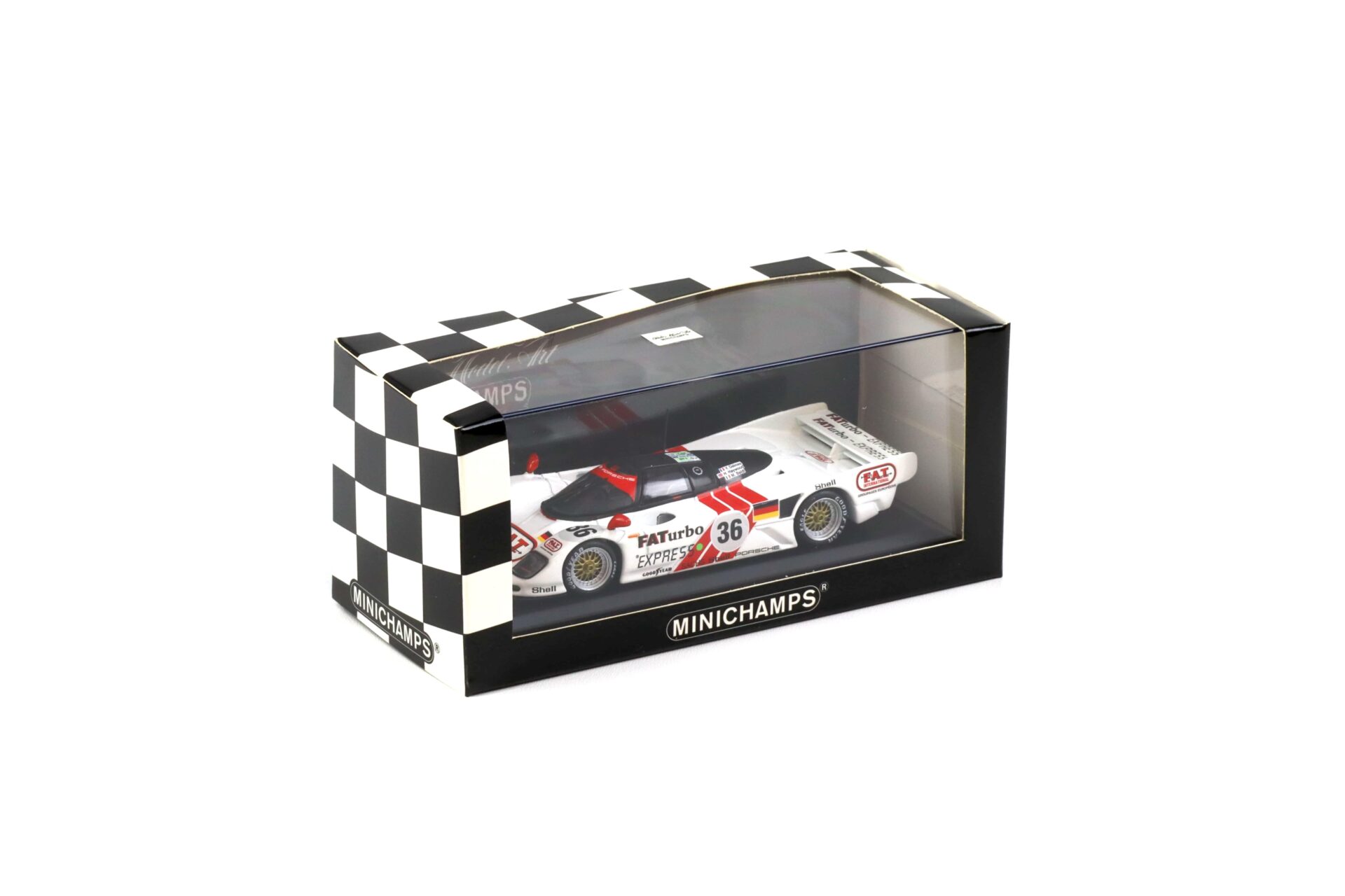 1:43 Minichamps Dauer Porsche 962 GT Winner Le Mans 1994 #36 Baldi/ Haywood/ Dalmas