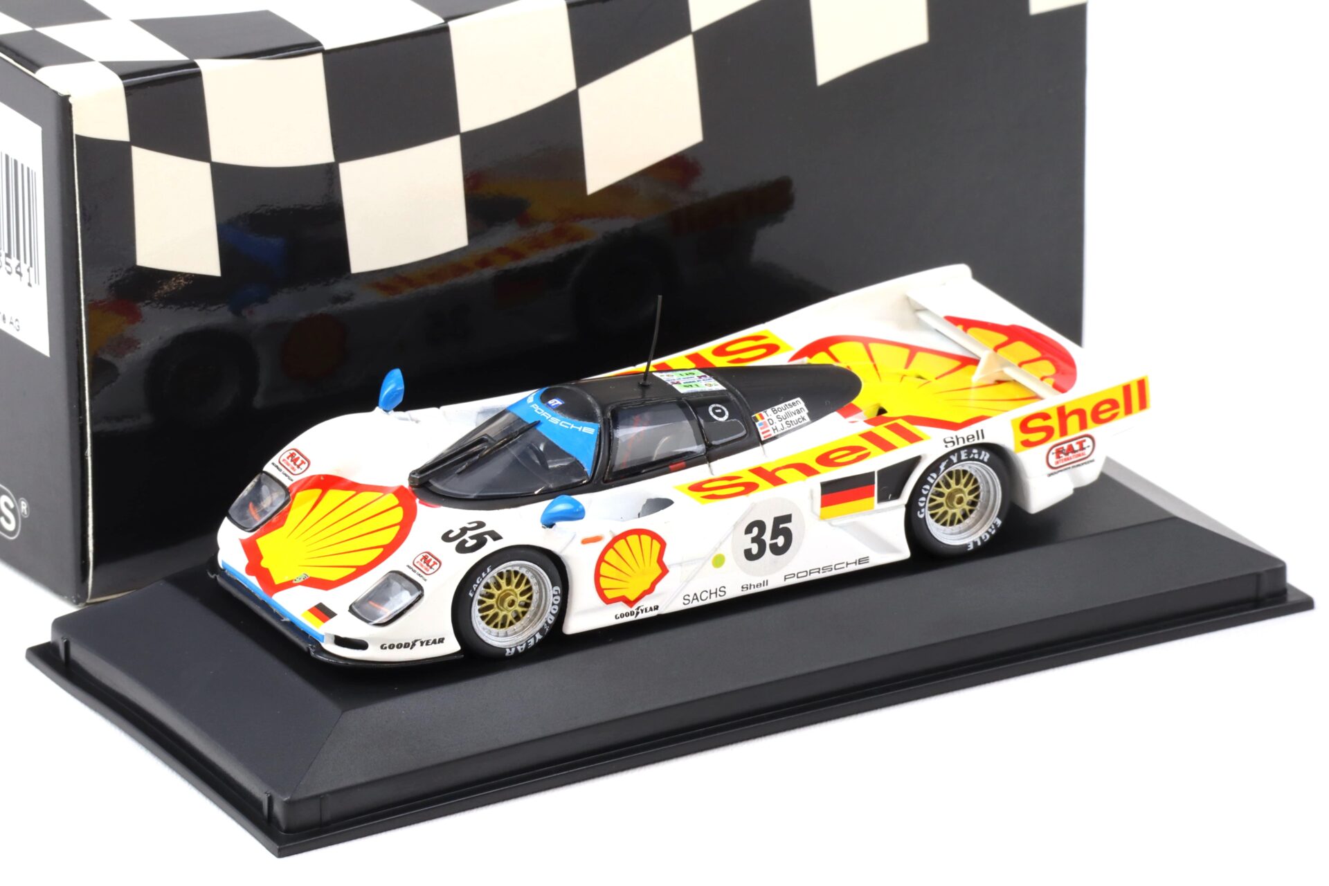 1:43 Minichamps Dauer Porsche 962 GT 3rd Le Mans 1994 #35 Shell Stuck/ Boutsen/ Haywood