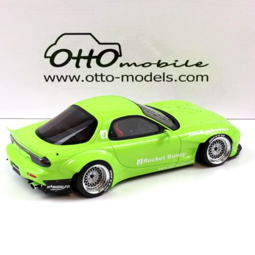 1:18 OTTO mobile OT1155 Mazda RX-7 FD3S Rocket Bunny Aero V1 pearl green 2015