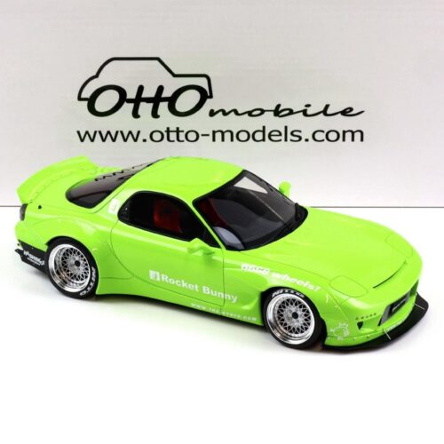 1:18 OTTO mobile OT1155 Mazda RX-7 FD3S Rocket Bunny Aero V1 pearl green 2015