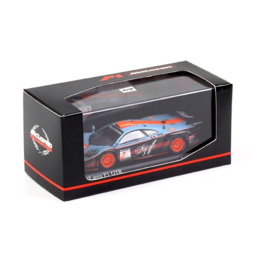 1:43 Minichamps McLaren F1 GTR Long Tail FIA GT 4 hrs 1997 Gulf #2 Nielsen/ Bscher