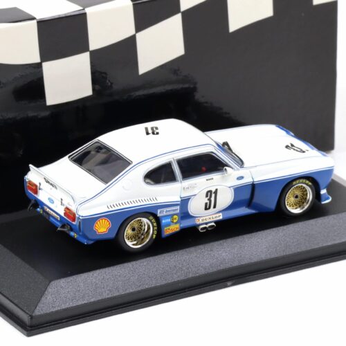 1:43 Minichamps Ford Capri RS 3100 DRM 1975 Norisring Winner #31 Jochen Mass