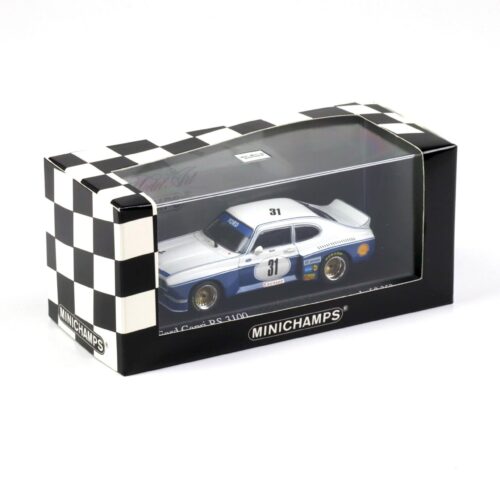 1:43 Minichamps Ford Capri RS 3100 DRM 1975 Norisring Winner #31 Jochen Mass