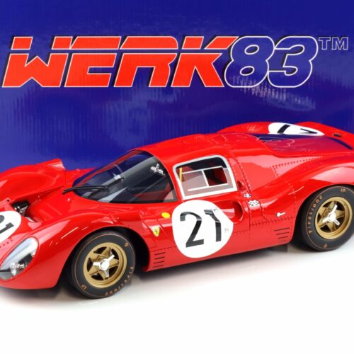 1:12 WERK83 Ferrari 330 P4 #21 2nd 24h Le Mans 1967 Scarfiotti/ Parks
