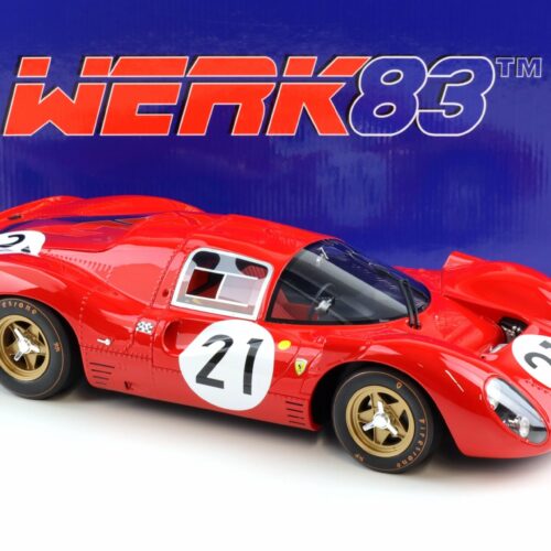 1:12 WERK83 Ferrari 330 P4 #21 2nd 24h Le Mans 1967 Scarfiotti/ Parks