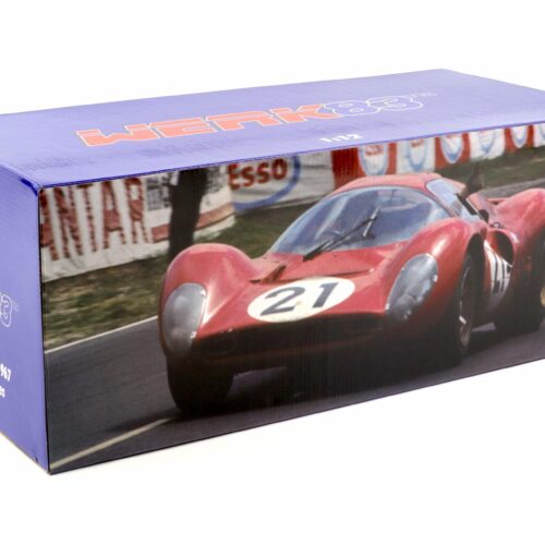 1:12 WERK83 Ferrari 330 P4 #21 2nd 24h Le Mans 1967 Scarfiotti/ Parks