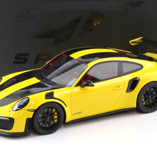 1:12 GT Spirit GT535 Porsche 911 991.2 GT2 RS Weissach Package Racing yellow 2018