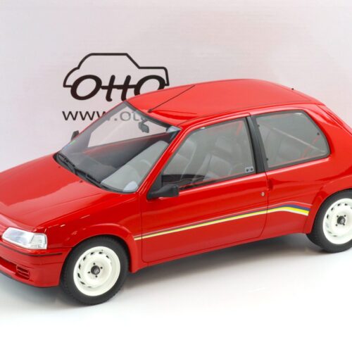 1:12 OTTO mobile G108 Peugeot 106 Phase 1 Rallye red 1993
