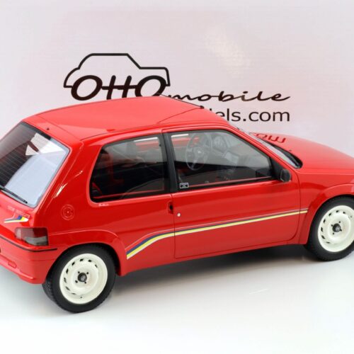 1:12 OTTO mobile G108 Peugeot 106 Phase 1 Rallye red 1993