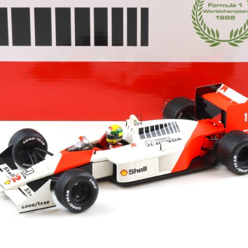1:18 WERK83 McLaren MP4/4 Ayrton Senna #12 Winner British GP F1 World Champ 1988