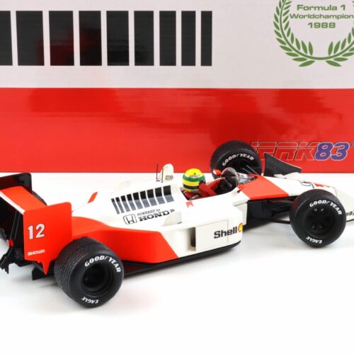 1:18 WERK83 McLaren MP4/4 Ayrton Senna #12 Winner British GP F1 World Champ 1988