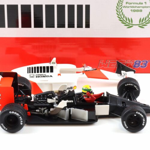 1:18 WERK83 McLaren MP4/4 Ayrton Senna #12 Winner British GP F1 World Champ 1988