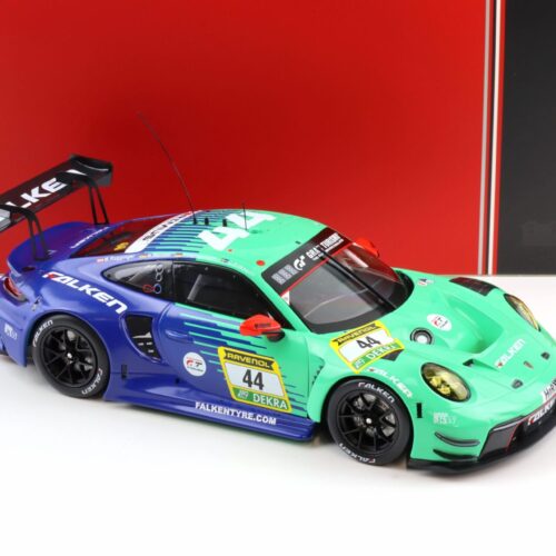 1:18 IXO Porsche 911 992 GT3 R 24h Nürburgring 2024 Falken #44 Eriksson/ Heinemann