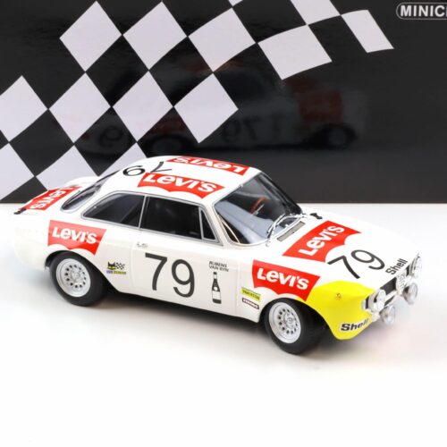 1:18 Minichamps Alfa Romeo 1300 GTA 24h SPA 1971 Rubens/ van Ryn #79