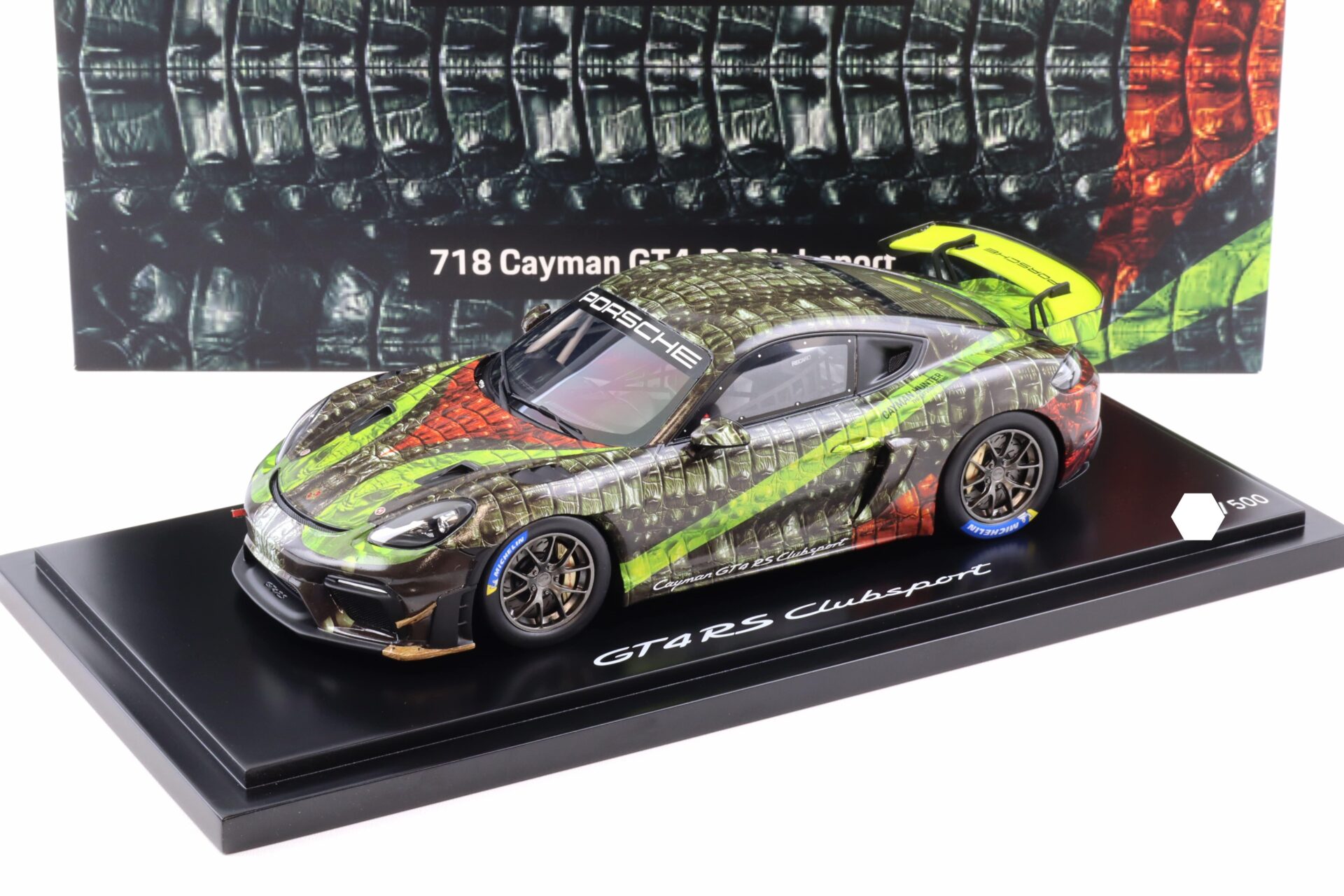 1:18 Spark Porsche 718 Cayman GT4 RS Clubsport (982) Hunter WAP DEALER