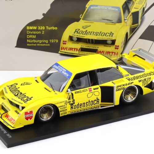 1:18 Spark BMW 320 Turbo Division 2 DRM Nürburgring 1979 M. Winkelhock #4