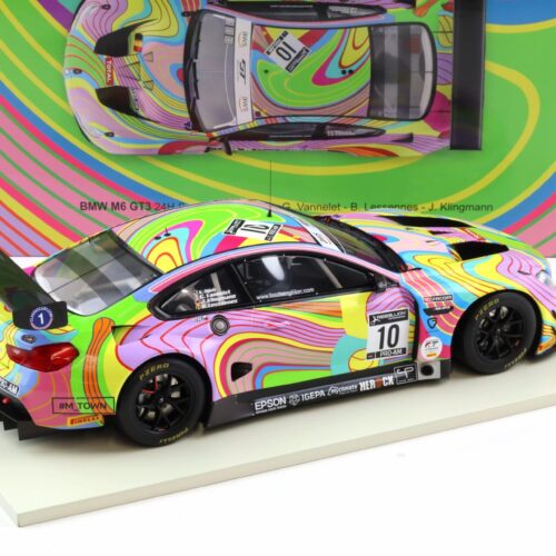 1:18 Spark BMW M6 GT3 #10 Boutsen Ginion 24h SPA 2020 Ojjeh/ Vannelet