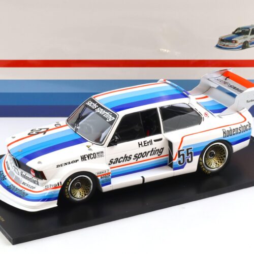 1:18 Spark BMW 320 Turbo Norisring 1978 DRM Champion #55 Harald Ertl